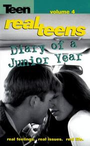 Diary of a Junior Year (Real Teens) by Anonymous