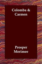 Cover of: Colomba & Carmen by Prosper Mérimée