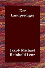 Cover of: Der Landprediger