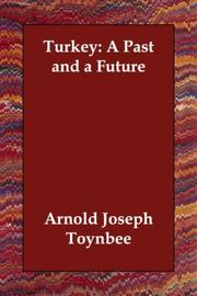 Cover of: Turkey by Arnold J. Toynbee