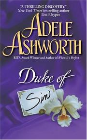 Duke of Sin by Adele Ashworth