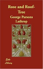 Cover of Rose and roof-tree