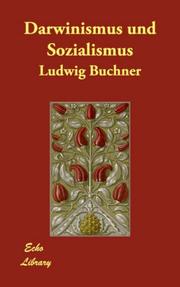 Cover of: Darwinismus und Sozialismus by Ludwig Büchner