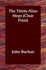 Cover of: The Thirty-Nine Steps (Clear Print) by John Buchan