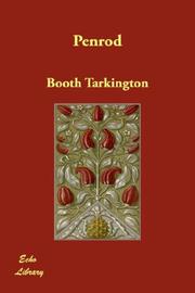 Cover of: Penrod by Booth Tarkington