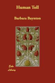 Cover of: Human Toll by Barbara Baynton