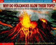 Cover of: Why Do Volcanoes Blow Their Tops? by Melvin Berger, Gilda Berger