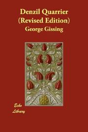 Cover of: Denzil Quarrier (Revised Edition) by George Gissing