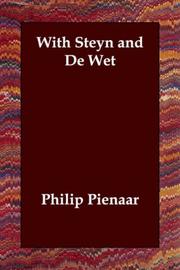Cover of: With Steyn and De Wet | Philip Pienaar