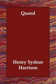 Cover of: Queed by Henry Sydnor Harrison