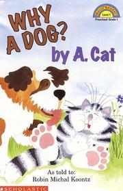 Cover of: Why a dog? by A. Cat