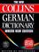 Cover of: Collins German-English, English-German Dictionary