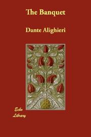 The Banquet by Dante Alighieri