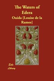 Cover of: The Waters of Edera by Ouida