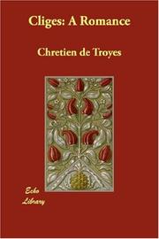 Cover of: Cliges by Chrétien de Troyes