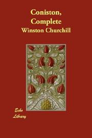 Cover of: Coniston, Complete by Winston Churchill
