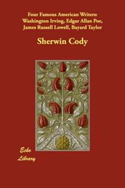 Cover of: Four Famous American Writers by Sherwin Cody
