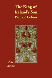 Cover of: The King of Ireland's Son by Padraic Colum