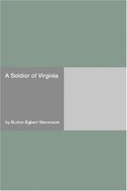 Cover of A Soldier of Virginia