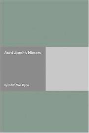 Cover of: Aunt Jane's Nieces by L. Frank Baum, Edith Van Dyne, L. Frank Baum