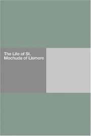 Cover of: The Life of St. Mochuda of Lismore