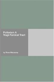 Cover of: Potterism A Tragi-Farcical Tract