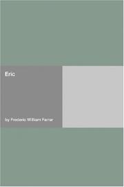 Cover of: Eric | Frederic William Farrar