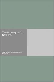Cover of: The Mystery of 31 New Inn | R. Austin Freeman