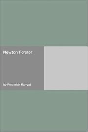 Cover of: Newton Forster by Frederick Marryat, Frederick Marryat