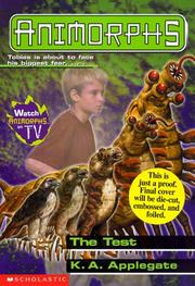 Cover of: Animorphs #43: The Test (Animorphs)