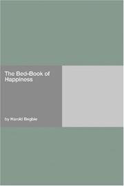 Cover of: The Bed-Book of Happiness