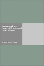 Cover of: Inferences from Haunted Houses and Haunted Men