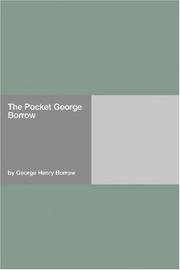 Cover of: The Pocket George Borrow