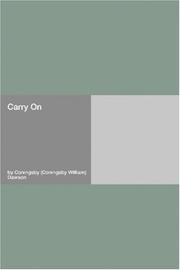 Cover of: Carry On by Coningsby Dawson