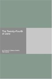 Cover of: The Twenty-Fourth of June