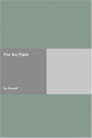 Cover of: For the Faith
