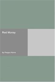 Cover of: Red Money by Fergus Hume