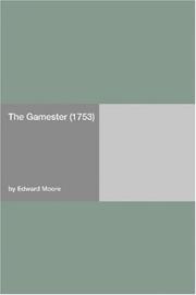 Cover of: The Gamester (1753)
