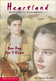 Cover of: One Day You'll Know: Heartland #6