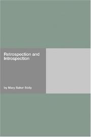 Cover of: Retrospection and Introspection by Mary Baker Eddy
