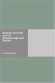 Weather and Folklore of Peterborough and District