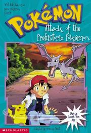 Cover of: Attack of the prehistoric Pokémon