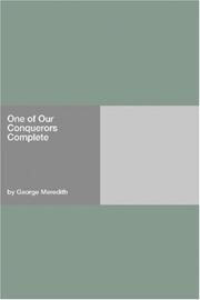 Cover of: One of Our Conquerors  Complete