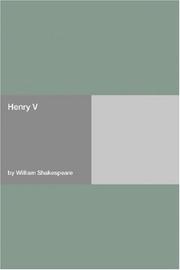 Cover of: Henry V by William Shakespeare