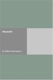 Cover of: Macbeth by William Shakespeare