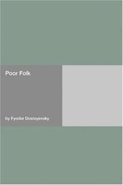 Cover of: Poor Folk by Фёдор Михайлович Достоевский