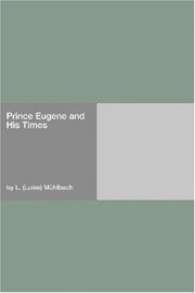 Cover of: Prince Eugene and His Times