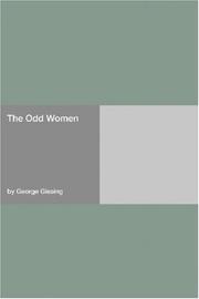 Cover of: The Odd Women by George Gissing