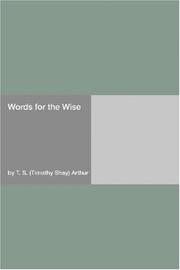 Cover of: Words for the Wise