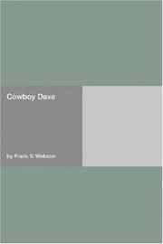 Cover of: Cowboy Dave by Frank V. Webster